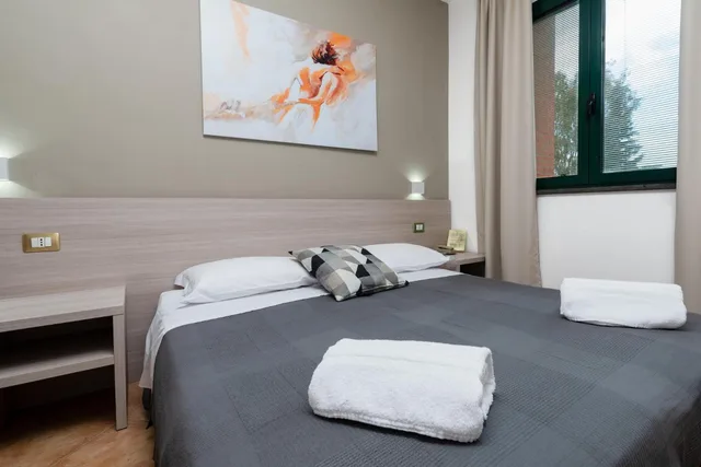 غرفة ثلاثية بسرير كوين وسرير فردي، Casa Betania 3/10