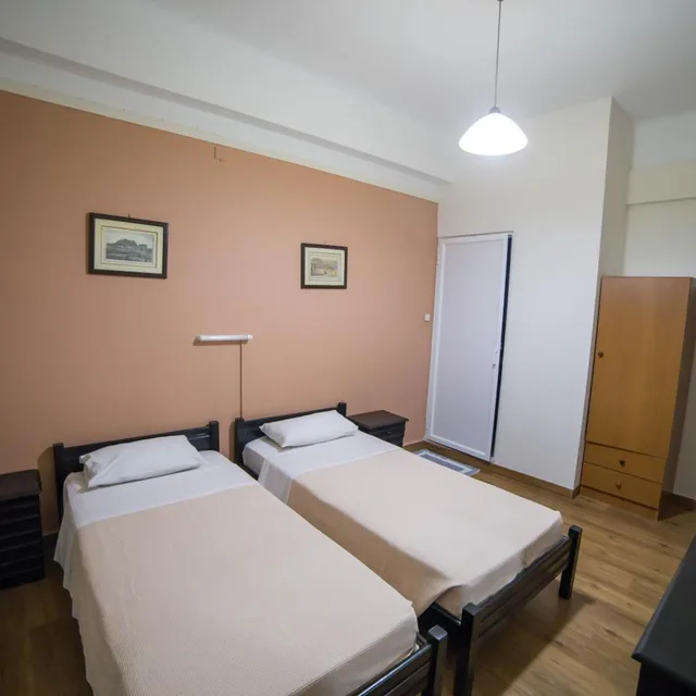 غرفة بسرير مزدوج أو سريرين منفصلين، Tempi Hotel 5/10