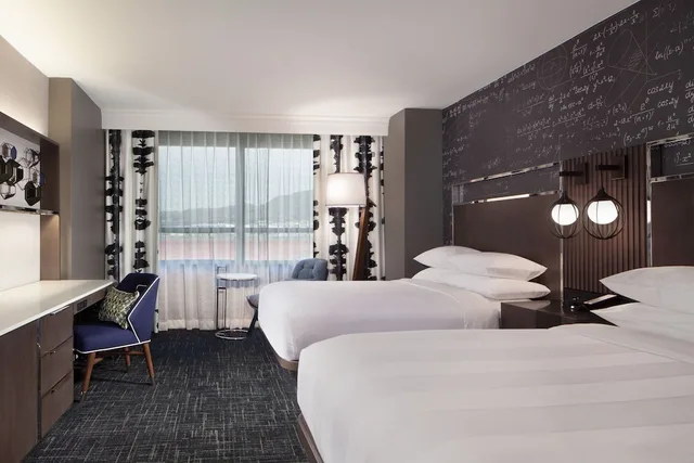 غرفة بسريرين مزدوجين، Fremont Marriott Silicon Valley 1/5