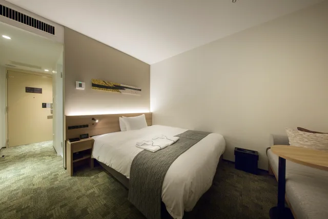 غرفة قياسية بسرير مزدوج بحوض استحمام، Shizutetsu Hotel Prezio Kyoto Shijo 1/3