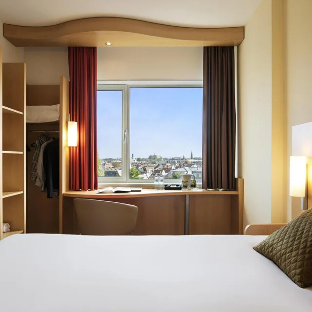 غرفة ديلوكس بسرير مزدوج، IBIS LEIDEN CENTRE 7/10