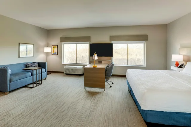 استوديو تنفيذي بسرير كينج، Hampton Inn & Suites Weatherford 3/4