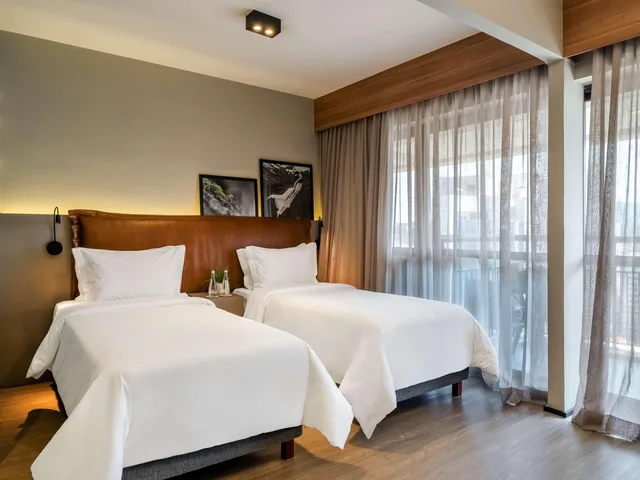 غرفة ديلوكس بسرير مزدوج، Grand Mercure SP Itaim Bibi 3/9