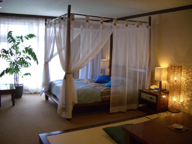 غرفة بسرير مزدوج بأرضية تاتامي، Wellness Forest Nasu 3/5