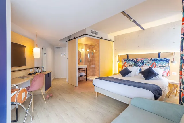 غرفة سوبيريور بسرير كوين مع أريكة، Urban Hotel Aix-les-Bains, BW Signature Collection 1/9