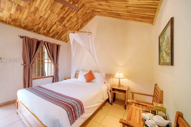 بنغل سوبيريور بسرير كينج بإطلالة على الحديقة، La Mer Resort 5/10