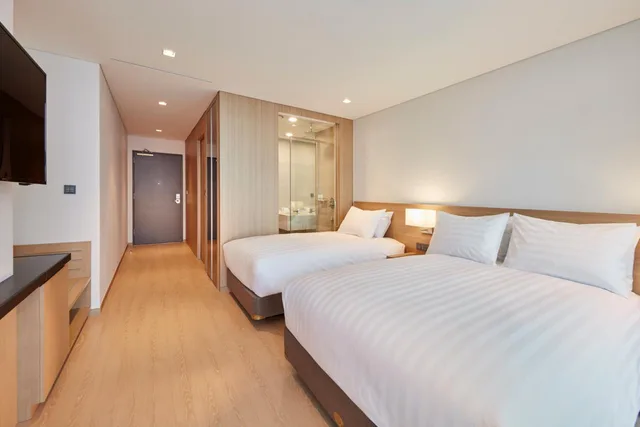 Fitness, Executive, Twin Beds, Ocean View, Sauna, Private Infinity Pool، SkyBay Hotel Gyeongpo 2/5