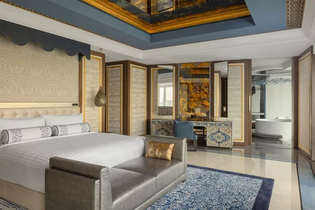 غرفة رئاسية بسرير كينج بغرفة نوم واحدة، Marriott Marquis Dubai Creek 1/5