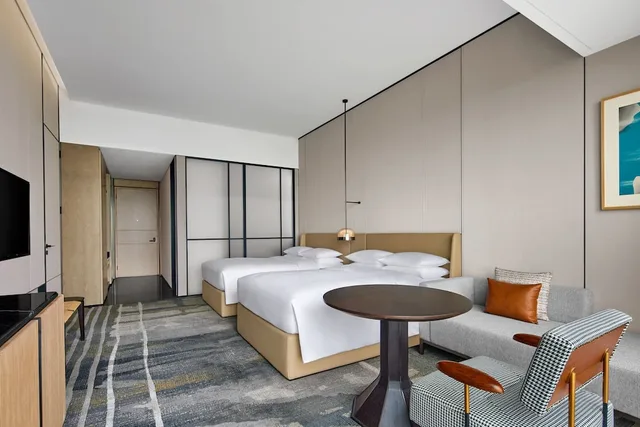 غرفة تنفيذية بسريرين منفصلين، Sheraton Chengdu Pidu 3/8
