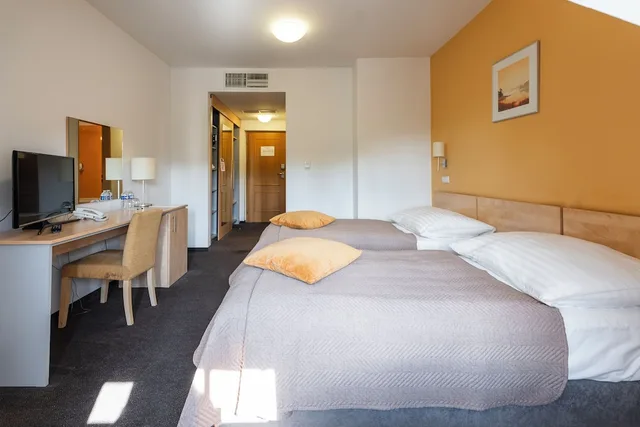 غرفة أساسية بسريرين منفصلين، Hotel Chvalska Tvrz 10/10