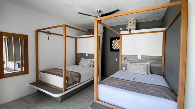 جناح بسريرين كوين بإطلالة على الحديقة، Villa Aikia Zipolite Adults Suites - Adults Only 1/3