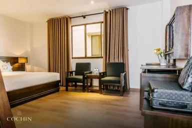 غرفة بريميير بسرير مزدوج أو سريرين منفصلين، Cochin Zen Hotel 1/1