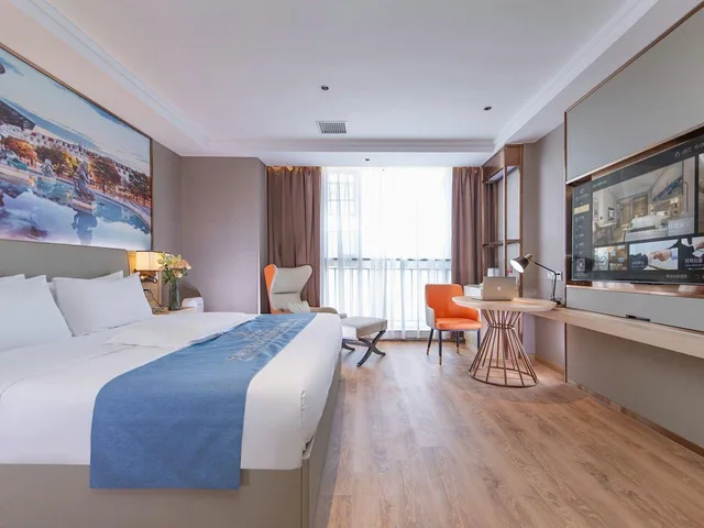 غرفة بسرير مزدوج، Vienna International Hotel Huhan Jiedaokou 1/1
