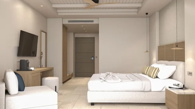 Room, Twin Beds, Inland View, Sofa، Atlantica Callisto 3/10