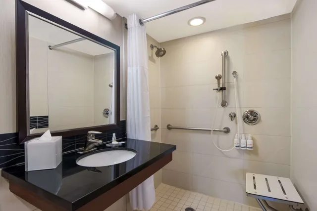 جناح بسرير كينج لذوي الإعاقة، Sonesta ES Suites Chicago Downtown Magnificent Mile 3/4