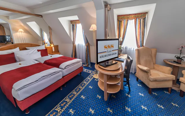 غرفة بسرير مزدوج، Drei Lowen Munich 1/1