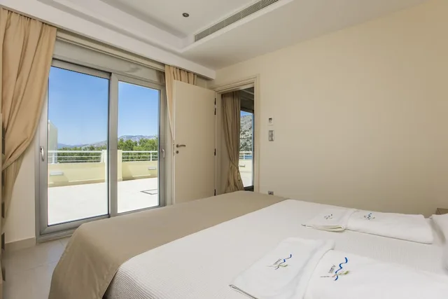 إقامة بسرير مزدوج بإطلالة على البحر مع أريكة، Almiriki Chios Rooms & Apartments 2/3