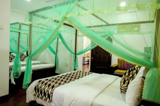 1 Bedroom, Family Suite, 2 Queen Beds, Village Star Rest Mirissa Sri Lanka 1/3