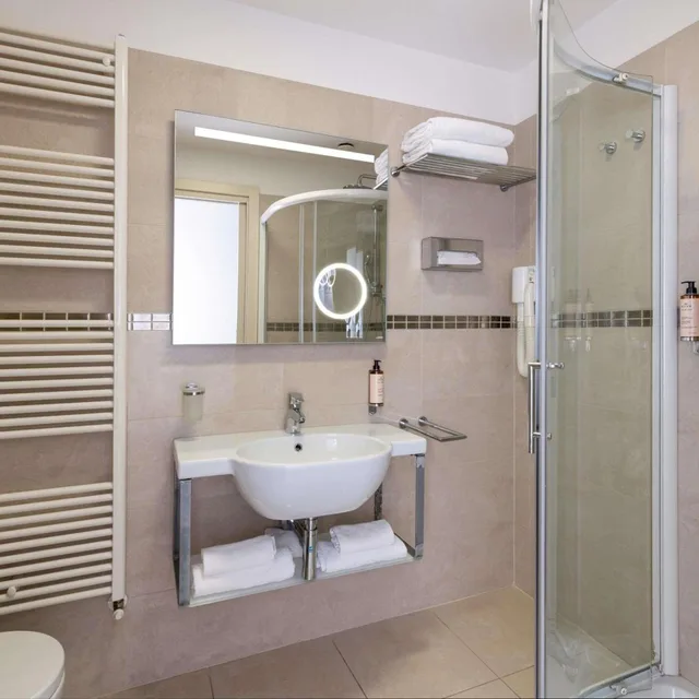 Classic, Twin Beds, Lateral Side Sea View, Balcony, MERCURE RIMINI ARTIS 9/10