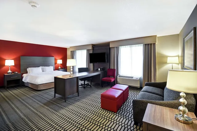 استوديو بسرير كينج مع أريكة لذوي الإعاقة، Hampton Inn Middletown OH 10/10