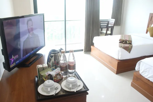 غرفة قياسية بسريرين منفصلين، Airport Resort And Spa 10/10