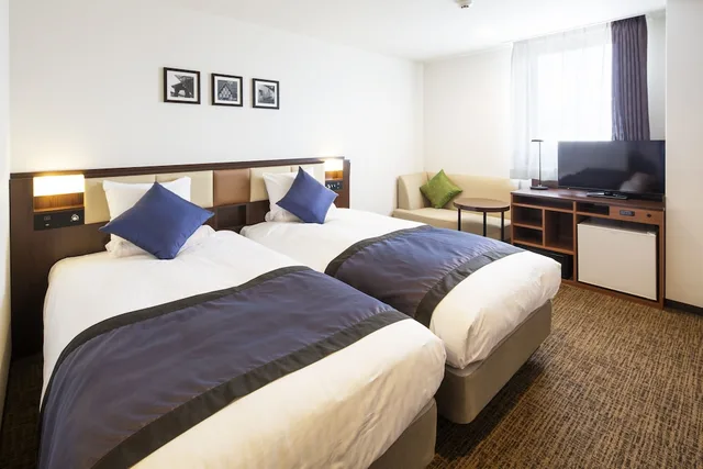 Renovated, Standard, Twin Beds, Annex, Smoking, Hotel Mystays Kanazawa Castle 2/3