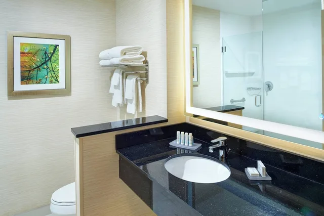 جناح بسريرين كوين مع أريكة لذوي الإعاقة، Fairfield Inn Suites Detroit Troy 2/2