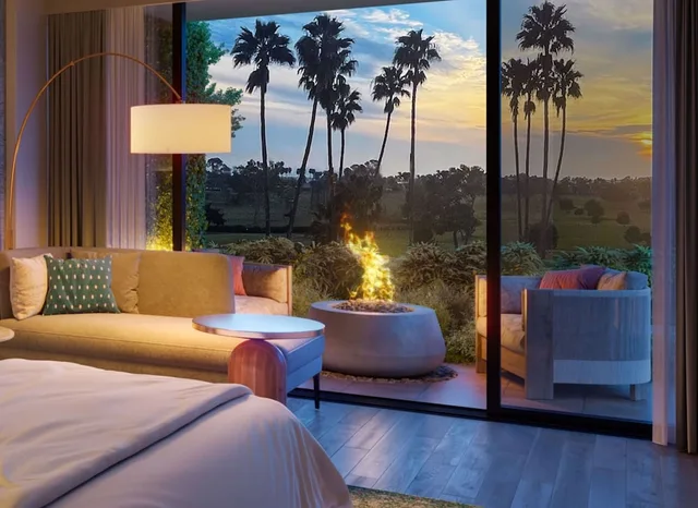 Room, King Bed, Golf Course View، VEA Newport Beach, A Marriott Resort & Spa 4/5