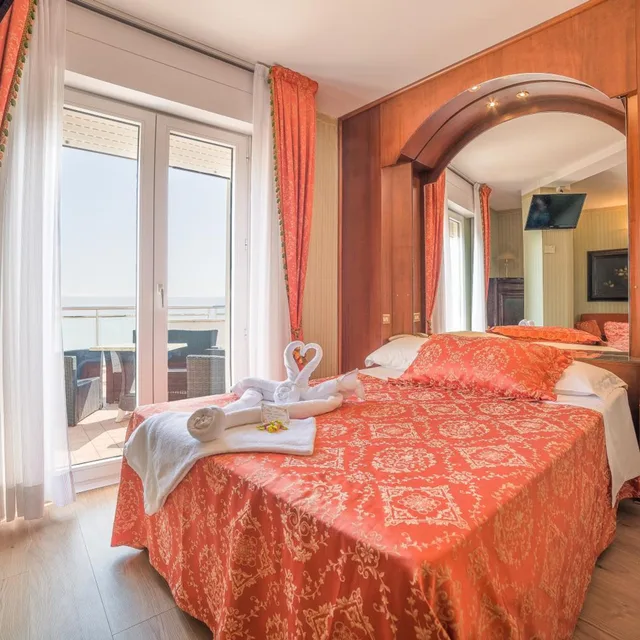 جناح جونيور بإطلالة على البحر، Des Nations Sul Mare Hotel 10/10