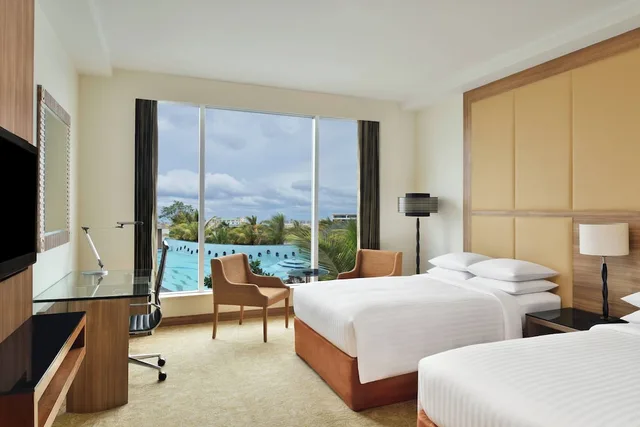 غرفة ديلوكس بسرير مزدوج، BENGALURU MARRIOTT HOTEL WHITEFIELD 7/10