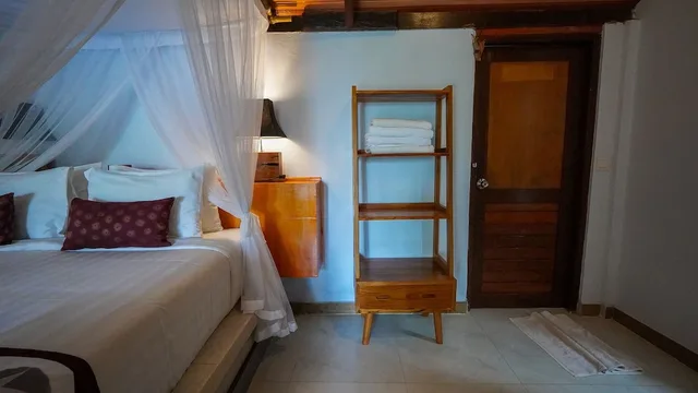 غرفة عائلية بسرير كوين بإطلالة على الحديقة بغرفتي نوم، Darsan Lembongan Boutique Cottage 3/8