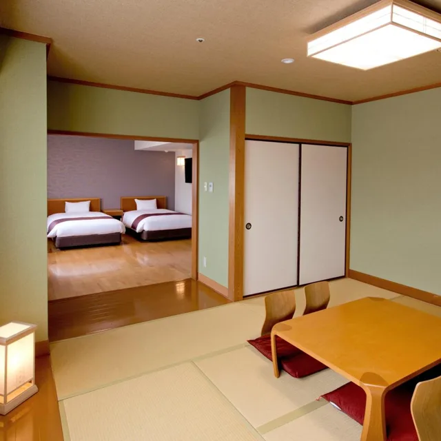 غرفة عائلية بأرضية تاتامي، Yaoji Hakata Hotel 2/2
