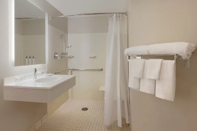 جناح بسرير كينج مع أريكة لذوي الإعاقة، Springhill Suites By Marriott Newark Liberty International 7/8