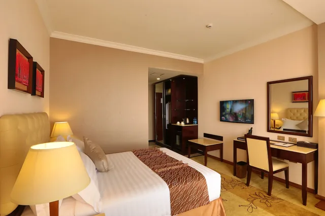 غرفة سوبيريور بسرير كوين بإطلالة على الجبل، Getfam Hotel 2/4
