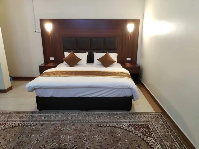 شقة بسرير مزدوج وسريرين منفصلين بغرفتي نوم، العييري للوحدات السكنية حائل 1(Al Eairy Apartment Hail 1) 3/5