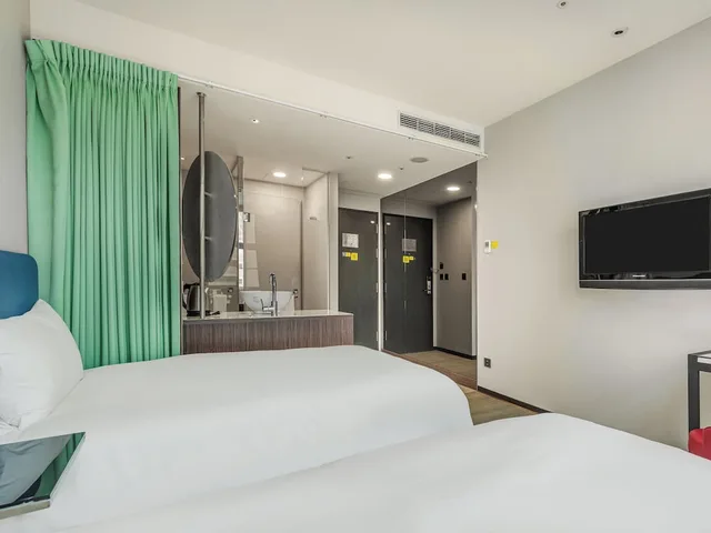 غرفة ديلوكس بسريرين منفصلين، CHECK inn Taipei Xinyi 2/10