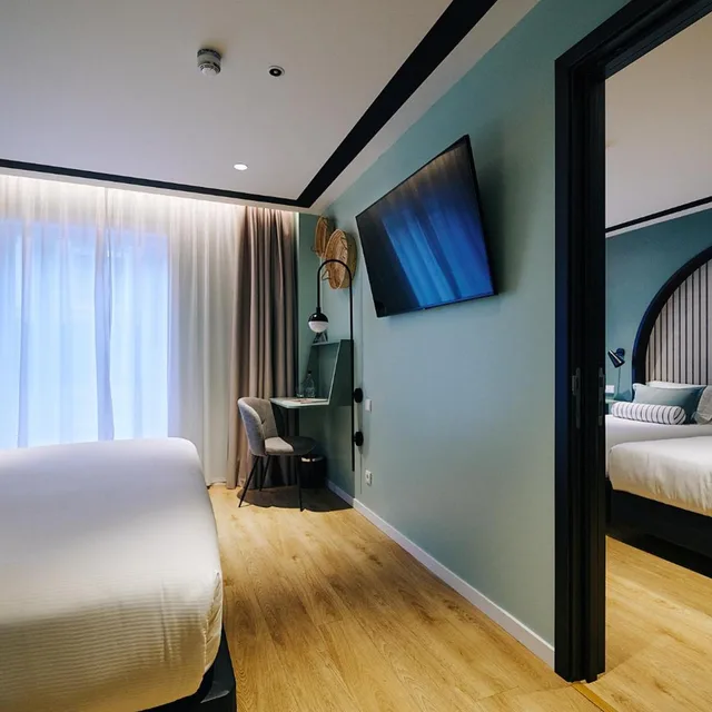 غرفة عائلية بسرير فردي، Hotel Vincci Bonjardim 5/7