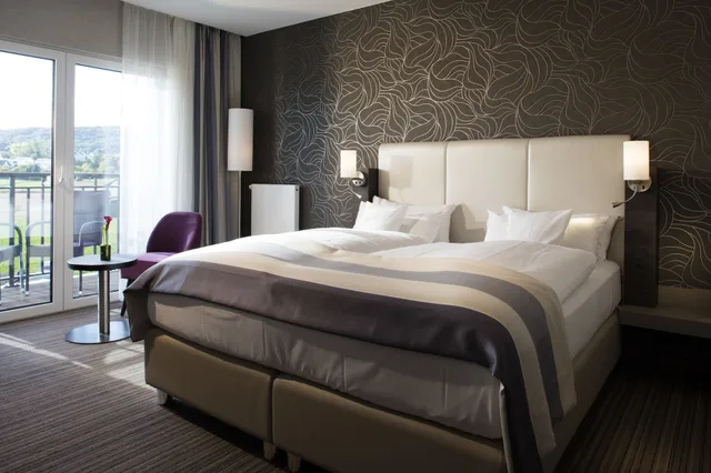 غرفة قياسية مفردة بسرير كينج، Vital Hotel Frankfurt 1/2