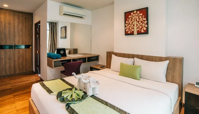 شقة بسريرين كينج بغرفتي نوم، Icheck Inn Residence Patong 6/7