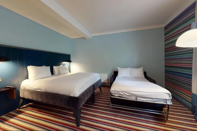 غرفة عائلية بسرير مزدوج، Village Hotel St Davids Nr Chester 3/8