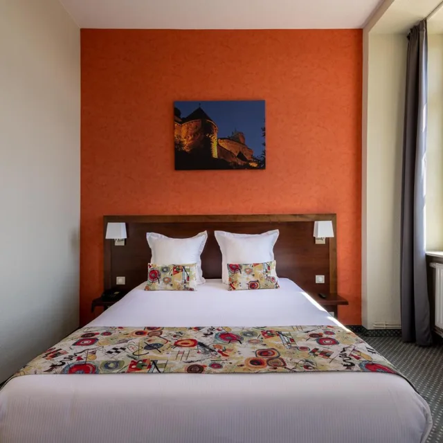 غرفة كومفورت بسرير مزدوج أو سريرين منفصلين، Qualys Hotel Val Vignes 1/7