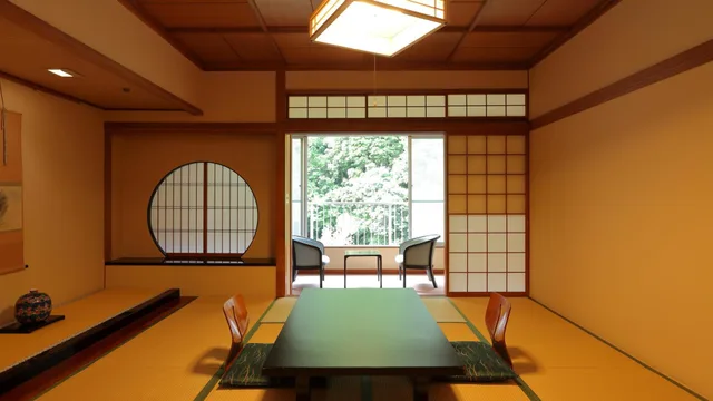 غرفة يابانية قياسية بإطلالة على النهر للمدخنين، Hakone Pax Yoshino 1/2