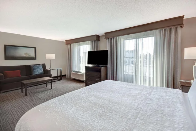 استوديو بسرير كينج مع أريكة لذوي الإعاقة، Hampton Inn & Suites Alexandria Old Town Area South 3/7