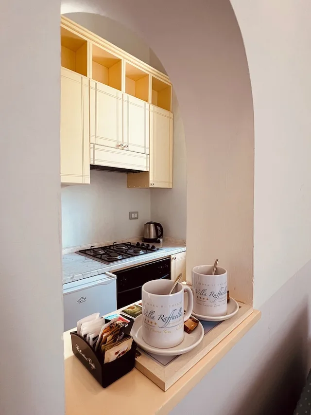 غرفة سوبيريور رباعية مع أريكة، Residence Villa Raffaella 10/10