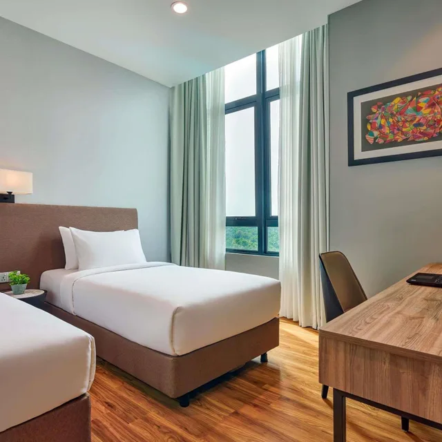 شقة سوبيريور بسريرين منفصلين وسرير كوين، Mercure Living Putrajaya 3/15