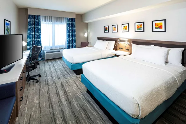 غرفة بسريرين كوين بحوض استحمام لذوي الإعاقة، Hilton Garden Inn San Diego/Rancho Bernardo 3/4