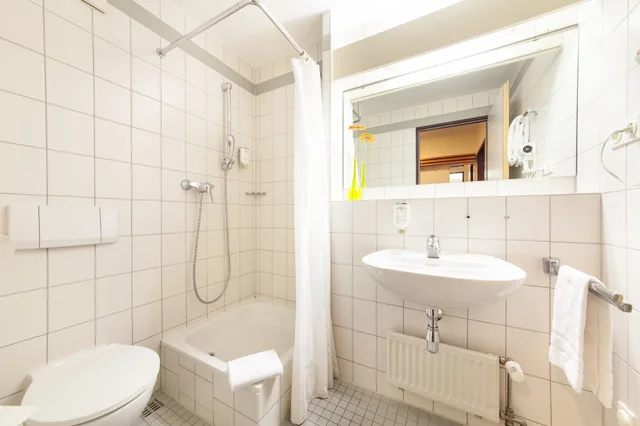 Room, Single, Single Bed, Kitchenette, acora Leipzig Living the City 1/2