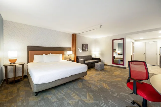 استوديو بسرير كينج بحوض استحمام لذوي الإعاقة، Home2 Suites by Hilton Madison East, WI 1/10