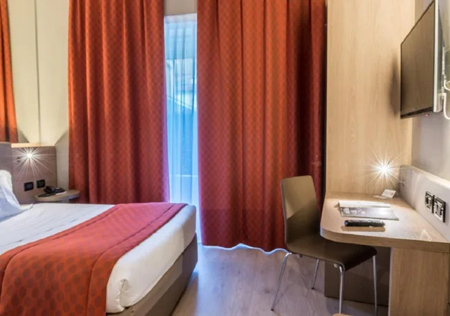 غرفة مفردة بسرير مزدوج، Cardano Hotel Malpensa 9/10