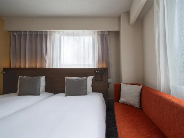 غرفة بسريرين منفصلين، Hotel VISTA Matsuyama 10/10